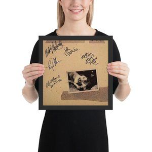 Fleetwood Mac FRAMED Tusk reprint signed album Framed Reprint